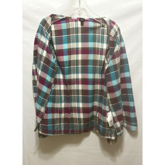 Patagonia Organic Cotton‎ Womens Size 8 Plaid Flannel Hiking Outdoors Mountains - Picture 7 of 12